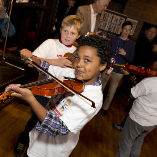 TD celebration – violin